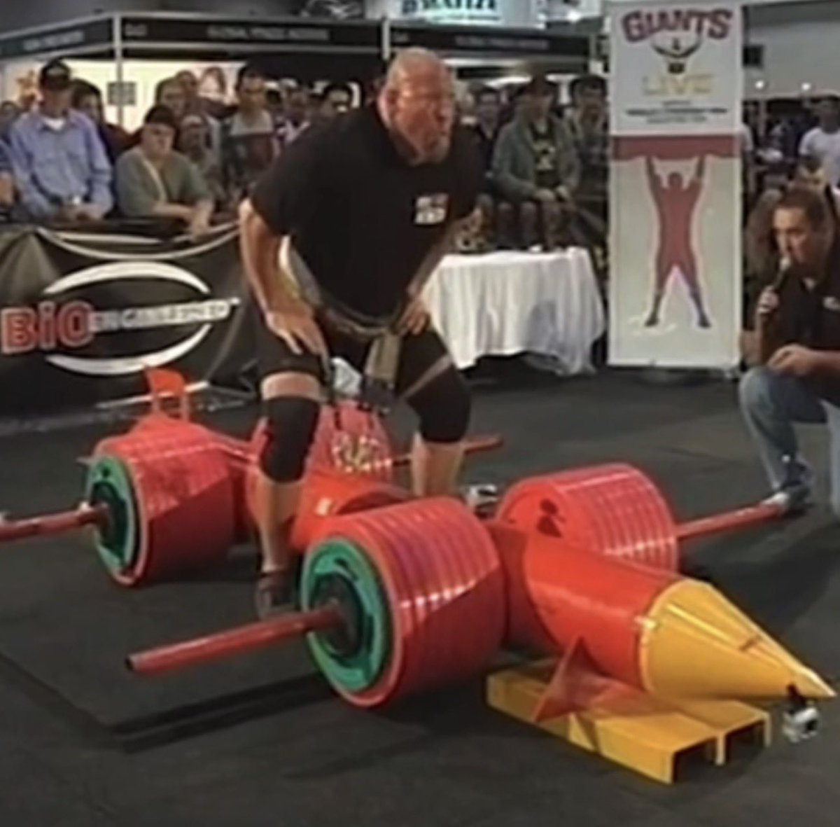 nickbeststrong's tweet image. Hip Lift in Australia, 2012 
Just raw power and moving serious weight.

#NickBest #Strongman #HipLift #BestStrong