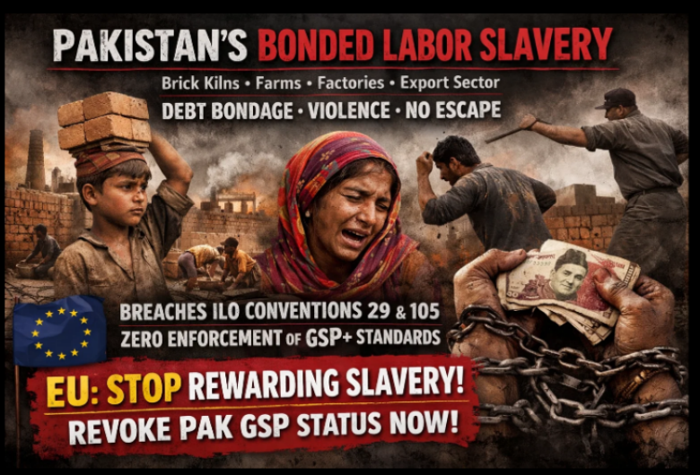 surya96354's tweet image. Bonded labor traps generations in Pakistan's brick kilns, farms &amp;amp; export sectors—debt bondage, violence, no escape—breaching ILO 29 &amp;amp; 105. GSP+ sectors show zero real enforcement. EU must stop rewarding this slavery with duty-free access. Revoke Pak GSP Status