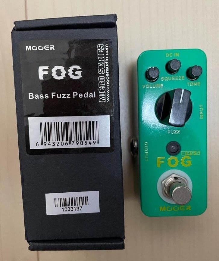 egg_210's tweet photo. こちらが #ベースファズ
MOOER『FOG』.🐸💚🍀

そのうち試奏動画乗せるかも.🐤💓
#エフェクター
#effecter #effecterjunkie https://t.co/z92BVmSYK0