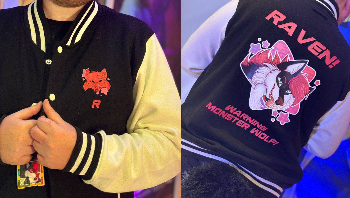 nof0xesgiven's tweet photo. @Featheredtrail I ca do jacket and badge for like £100 :”3 https://t.co/TCmgU7h7uw