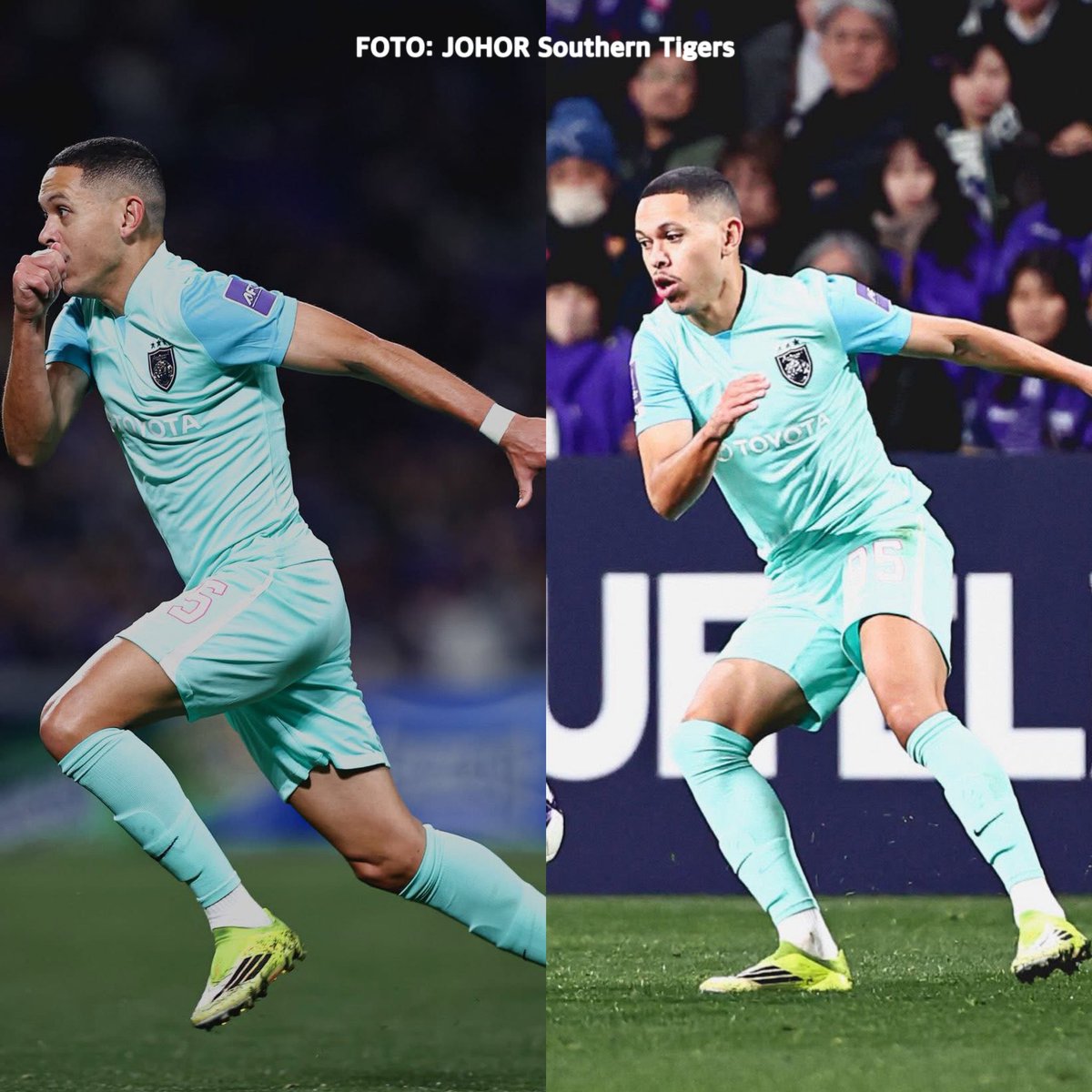 JdtfcC's tweet photo. Marcos Guilherme semalam macam ada tiga paru-paru!
Admin tengok dia lari pun dah penat, tapi dia rileks je 'tapau' pemain Hiroshima kiri dan kanan. Orang kata main kat Jepun kena laju, tapi Marcos semalam lagi laju daripada Bullet Train! 🚄💨

Import yang bukan sekadar nama https://t.co/QKeimDoFtQ