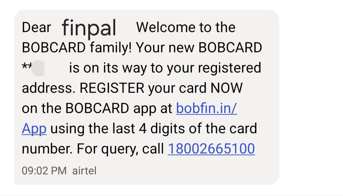 FinPaal's tweet image. Applied &amp;amp; Approved ✅
Eterna is loading soon.

If you already hold a BOB / BOB co-branded card, try the quoted method.  It’s working smoothly. 

Also, this card is LTF only until 31st March, so it’s a good time to grab before the curtain goes down.
👇
bitli.in/acFG4BY