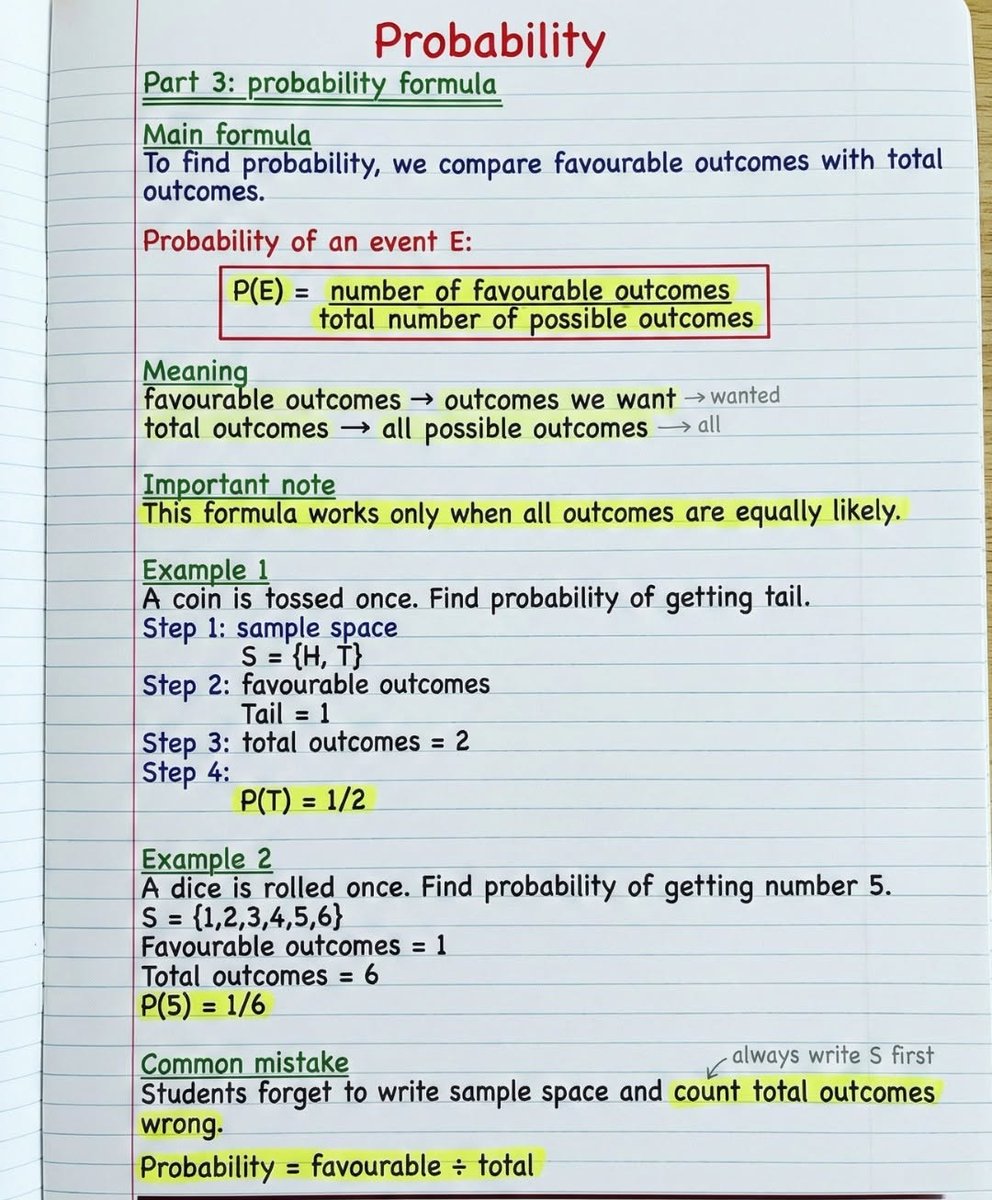 Probability (Beginner to Advance) Part -1