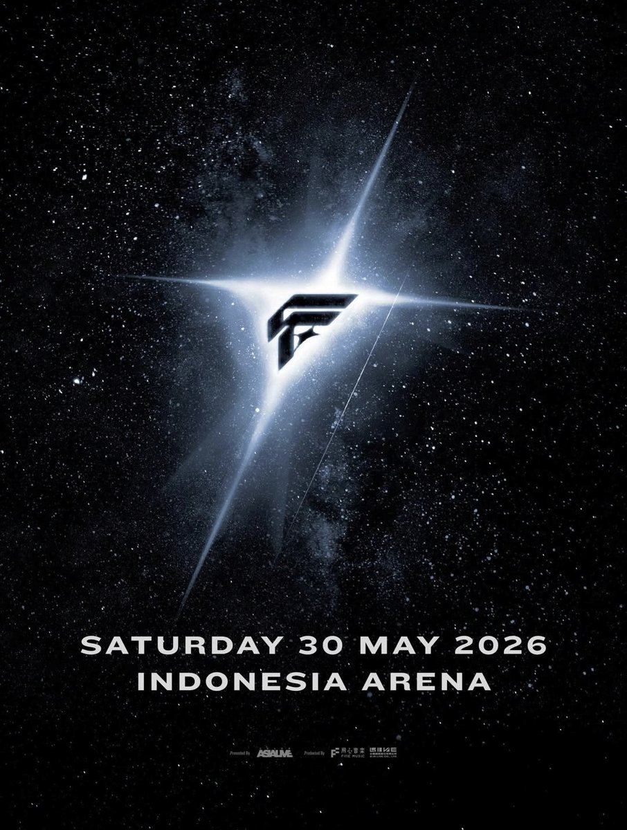 mandarinupdate's tweet photo. F4 dipastikan akan menggelar konser reuni di Jakarta dalam rangka tur bertajuk F✦FOREVER City of Stars Concert Tour.

Konser tersebut dijadwalkan berlangsung pada 30 Mei 2026 di Indonesia Arena, Jakarta jam 20:00 Wib. https://t.co/wEryjDR6S5