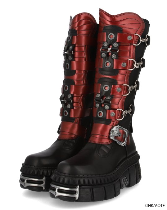 QOOZA_laforet's tweet image. NEW ROCK 進撃の巨人 / 超大型巨人
M-WALL397-CEV001　￥82,500

圧倒的な存在感を放つ“超大型巨人”をモチーフにした一足。
多層構造のストラップとメタルバックルが、圧倒的な力と静かな威厳を同時に表現する。

qooza.jp/products/detai…

#QOOZA #NEWROCK