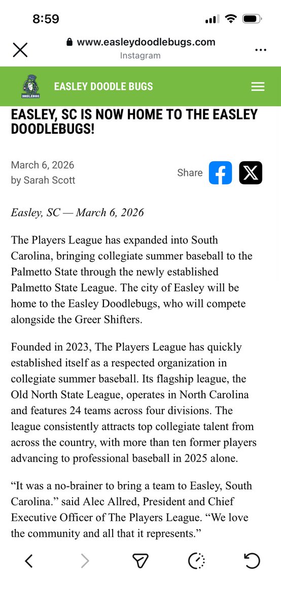 Post 52 Baseball tweet media