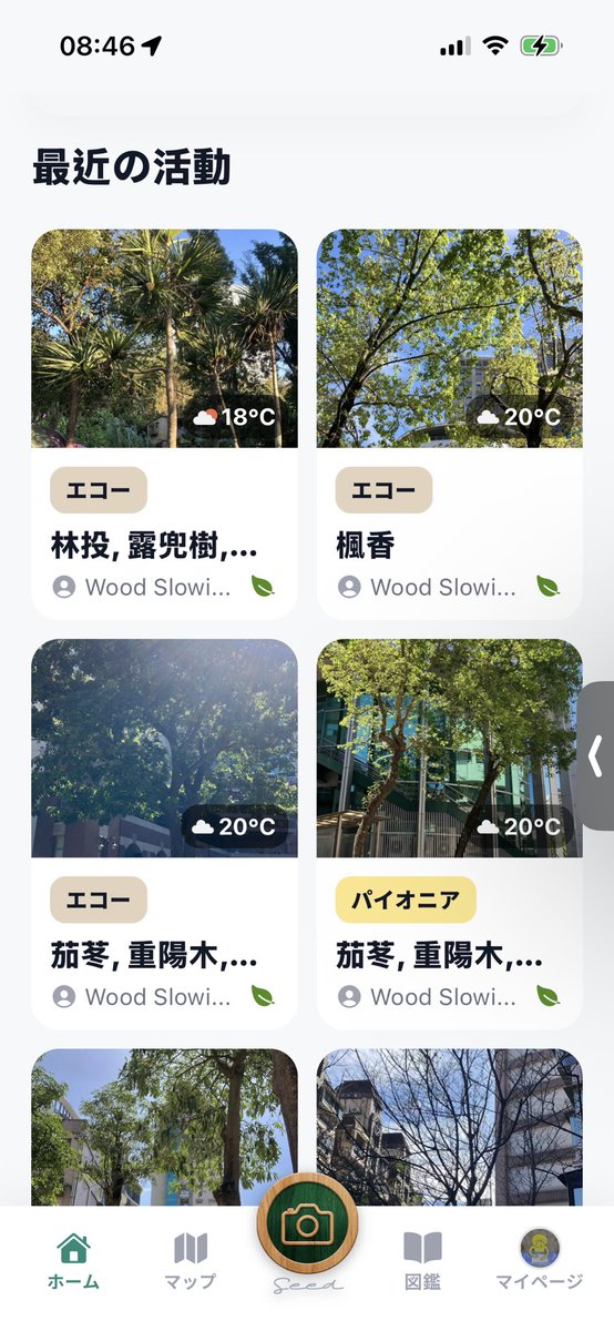 DacoEnodaco's tweet photo. TreeGoを作った時、ニッチだとわかってた。でも世界に一人でも面白いと思ってくれたら十分、そう思ってた。
テスト中、東京のプレイヤーがずっと真剣に木を探して、桜の写真をたくさん撮ってくれてた。今日、そのプレイヤーが台北まで来て、私がチェックインした木をエコーしてくれてるのを見つけた。 https://t.co/a9Qfir3Fl2