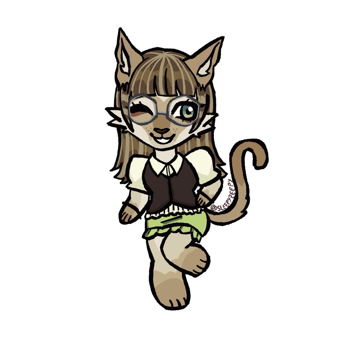 chibi comm for someone on disc!! 

#furry #furryart #fursona