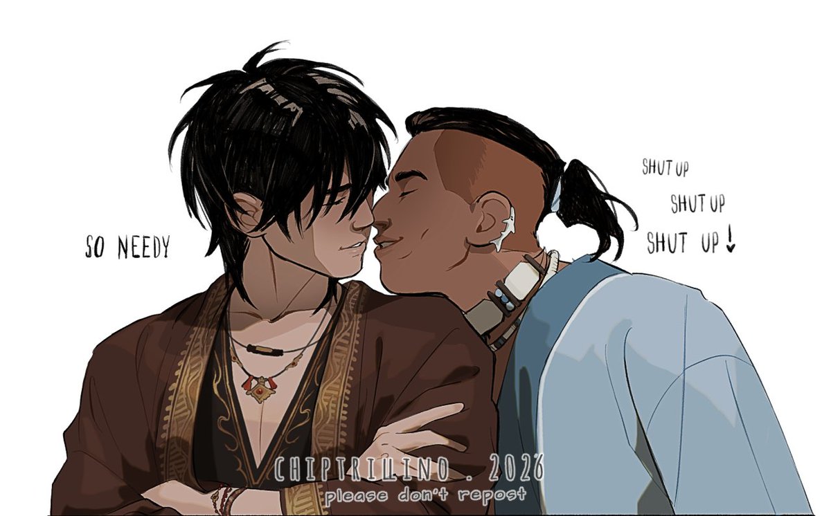 chiptrillino's tweet image. sokka is adorable and anoyingly needy
#AvatarTheLastAirbender #zukka #zuko #sokka #atla