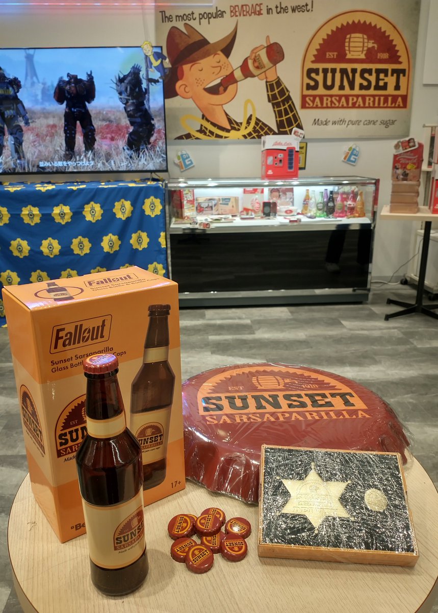 INFOLENS GEEK SHOP「#Fallout Collection」 心斎橋PARCO 9Fにて本日も