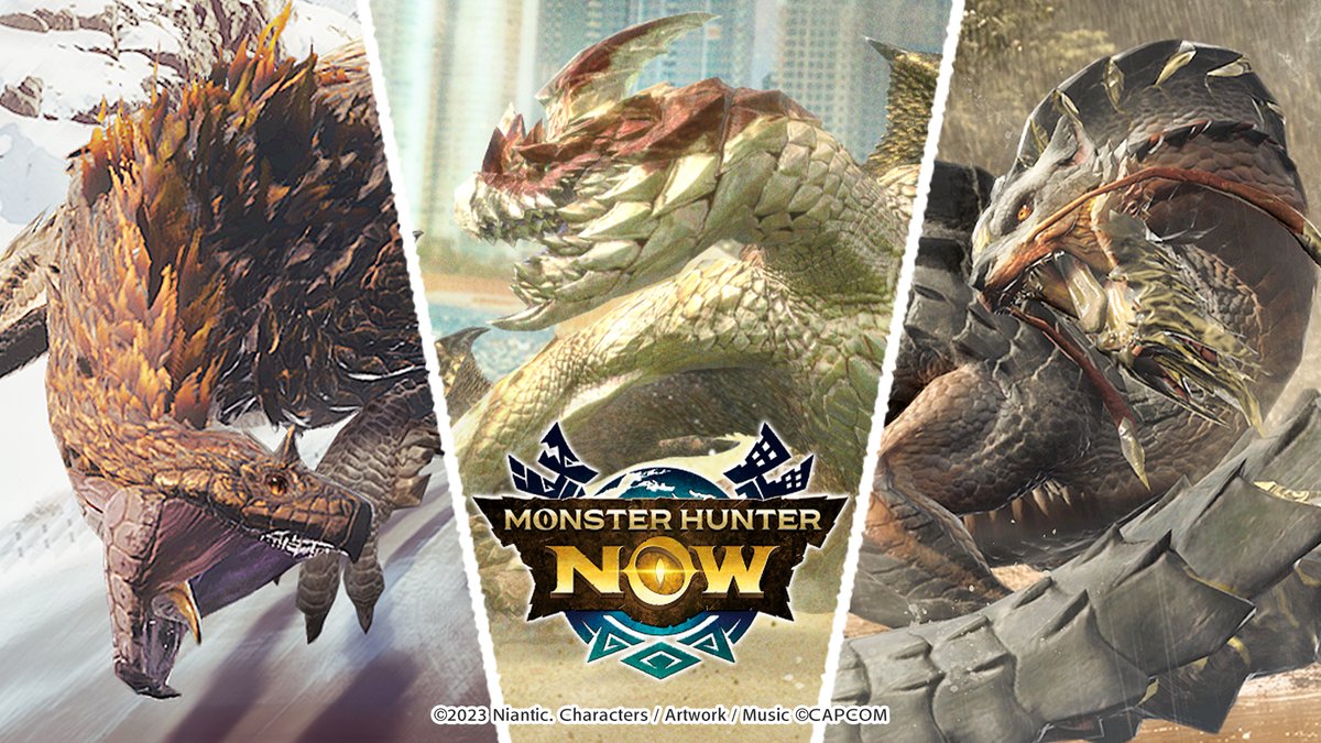 🗓 Starts Mar. 19 at 12 AM (UTC)
Season 9 Kickoff Event

Find more Season 9 monsters 🔥
Kirin will also appear more often in Elder Dragon Interceptions 🌟

It's your chance to forge and upgrade featured defense weapons!

#MHNow
👉monsterhunternow.com/news/season9ki…