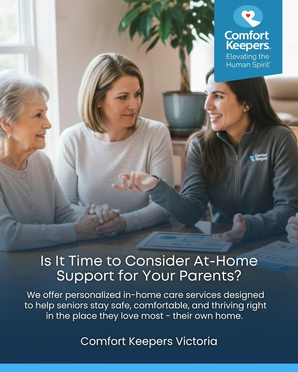 CK_Victoria_Can's tweet photo. Curious about options or unsure where to start? Reach out for a free consultation - we’d love to answer your questions and help guide your next steps.

We are available for Emergency calls 24/7

Comfort Keepers Victoria - 778-265-5999
https://t.co/GxLHJSnKnX

#HomeCare #InHome https://t.co/3eW1XQBS2t