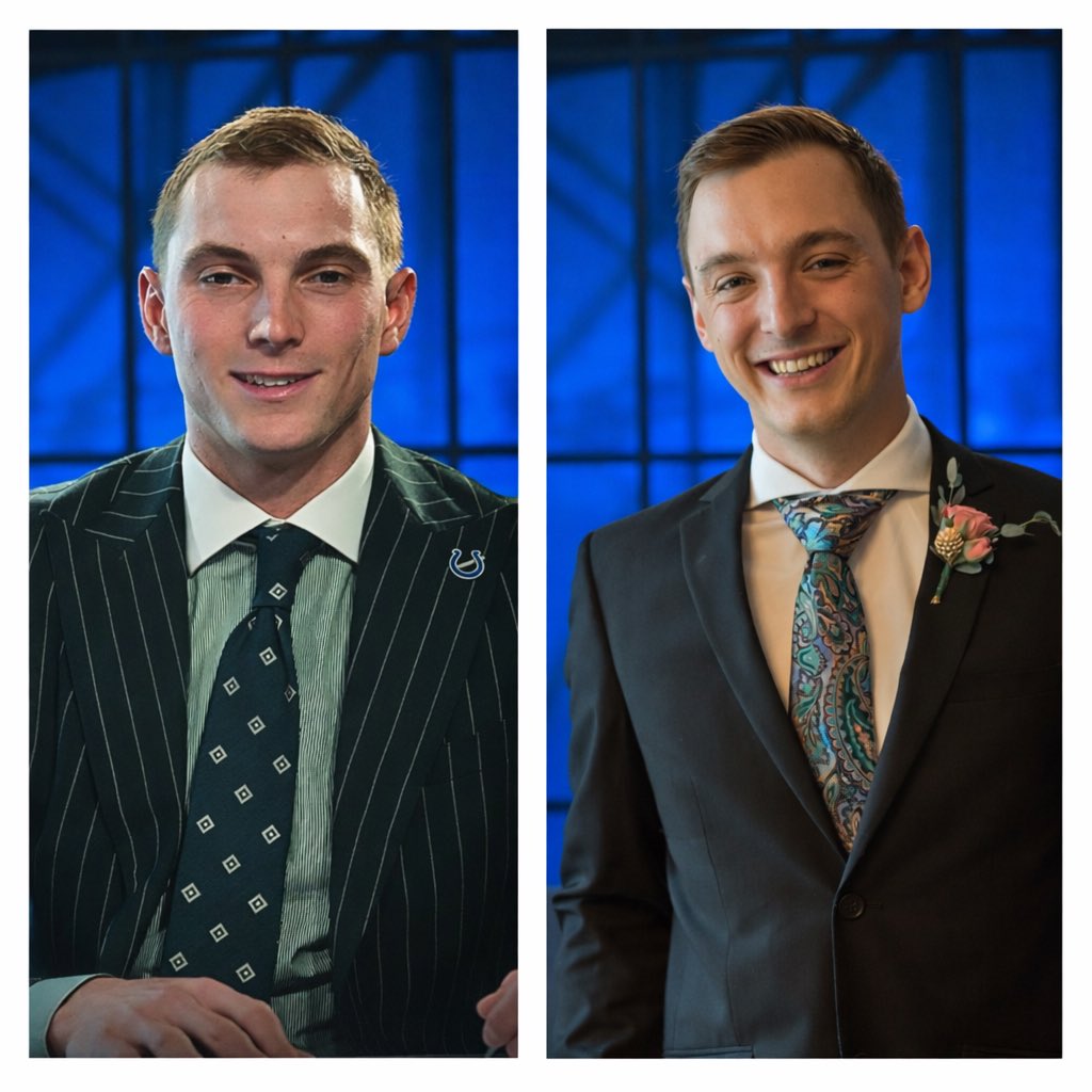 One of these days we we MUST get these two to meet. The resemblance in many ways is unreal. Had to do the side by side again after AP just signed his new deal. Used ChatGPT to only change the background. 

<a href="/alecpierce/">Alec Pierce</a> <a href="/Colts/">Indianapolis Colts</a> #ForTheShoe #twinkies