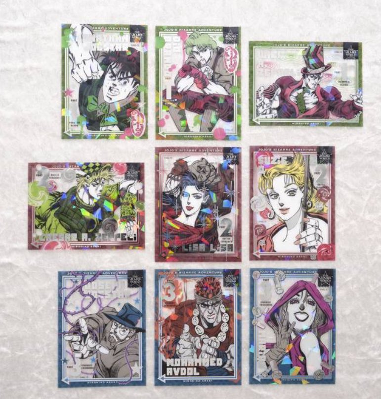 どのイラストも最高すぎます！！ THE⭐︎JOJO WORLD 原作『ジョジョ の