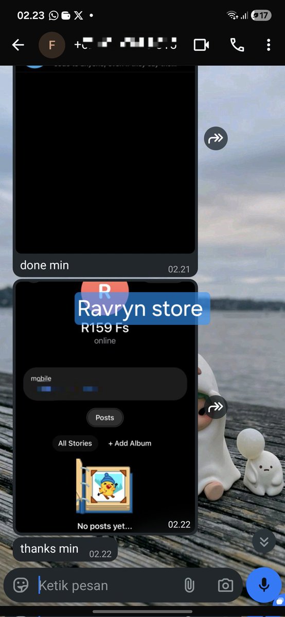 nokos tele langsung wa tweet media