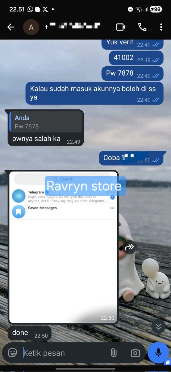 nokos tele langsung wa tweet media