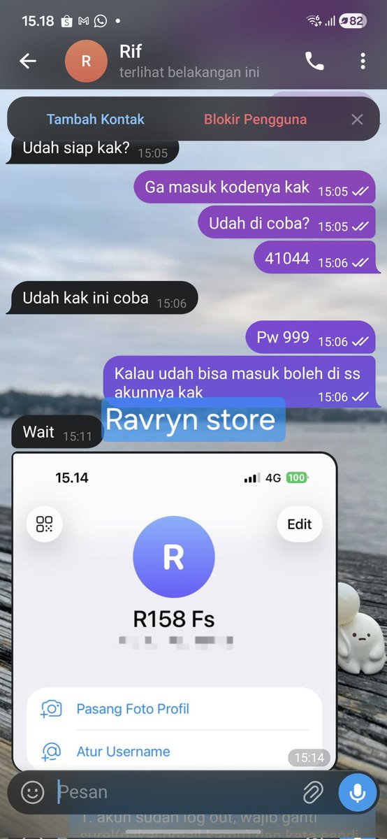 nokos tele langsung wa tweet media