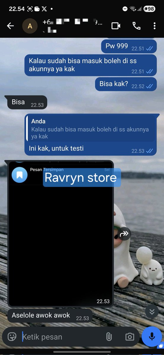 nokos tele langsung wa tweet media