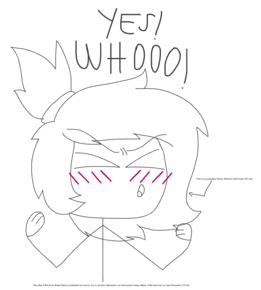 SupaPaperJewel's tweet photo. I also drew my possible Henry Stickmin Self-Insert OC reenacting to my honest reaction to this daydream of mine over a Whiteboard Fox!
#henrystickmin
#selfinsertoc
#whiteboardfox https://t.co/BONkZIpaz5
