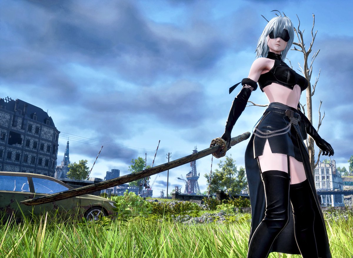 D593772655's tweet photo. ヨルハ部隊風
ニーアオートマタと2Bはやっぱりすごいと思う
キャラクリあるゲームは必ず一回は寄せてつくるもん
#コードヴェイン2
#CODEVEIN2 https://t.co/oliigdhfrx