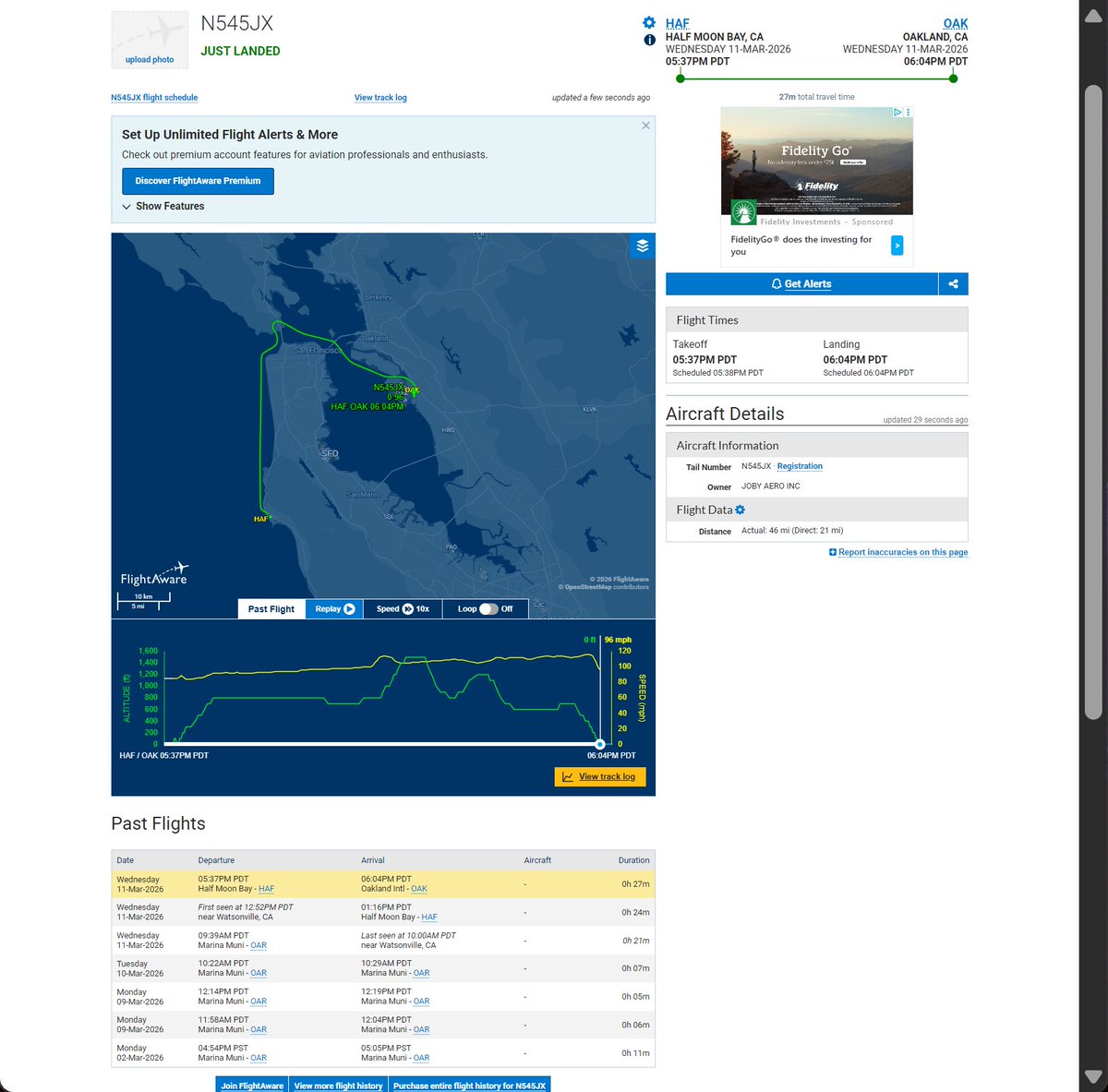 Joby Investor Watch tweet media