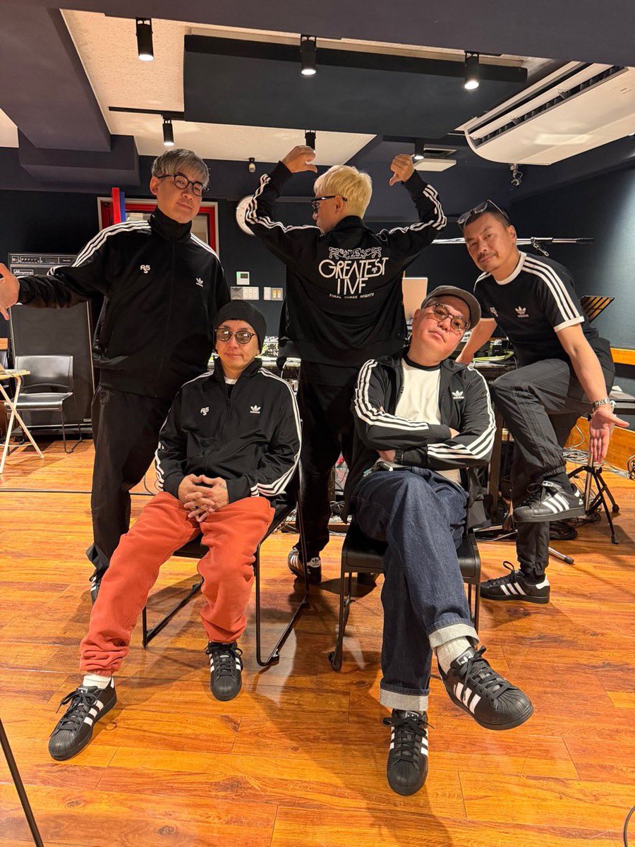 adidas x RIP SLYME アリーナ公演を記念したコラボコレクションが国内3