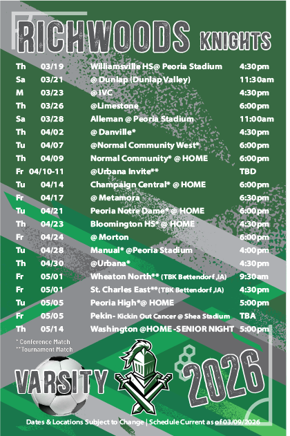 T-Minus 7 Days until GAME ON!!  Excited to get junior year season underway.  <a href="/RHSknightssocr/">RHS Knights Soccer</a> <a href="/PrepSoccer/">Prep Soccer ⚽️</a>  <a href="/ClutchSportsIL/">Clutch Sports Media</a> #RHSKnights #FDCW