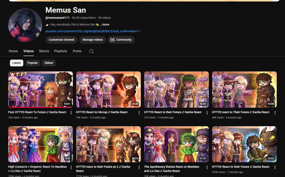 MemusSan's tweet photo. I deleted almost all my videos made in these 3 years, which is about 300+ videos for a minute. it was difficult to do and painful to the soul, because you invested all of yourself and then you have to delete your brainchild. I have left 16 videos where there are no violations of the rules of the YouTube Partner program. Can you recheck my channel now? it is the manual verification by a real human
channel: https://t.co/mx1myoOEJu
@TeamYouTube