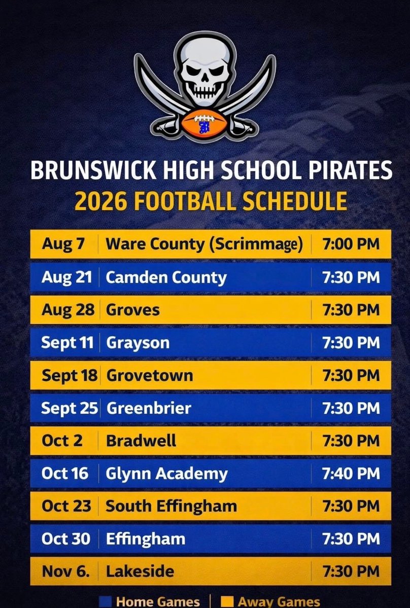 Brunswick High Football tweet media