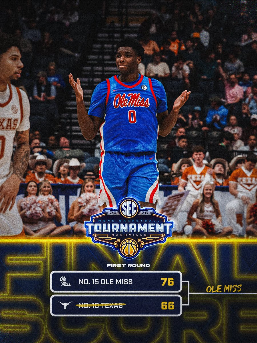 SEC's tweet photo. Why not the Rebs? 🤷‍♂️

@OleMissMBB x #SECTourney https://t.co/nkOrUA8kJi