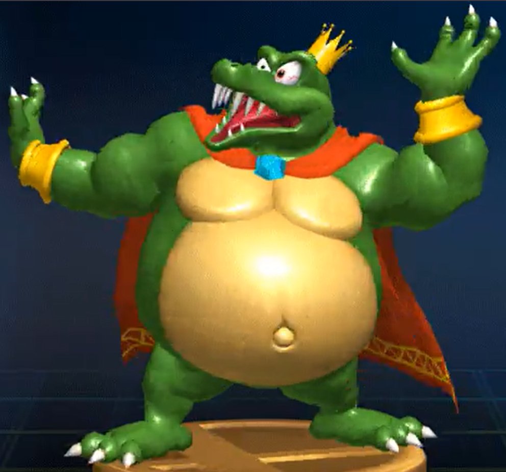 WanderYander's tweet photo. @TorkumaTigburr - Dark Bowser or Midbus from BIS
- K Rool from DK
- T-Bone from Extreme Dinosaurs https://t.co/yjp9GZ26v8