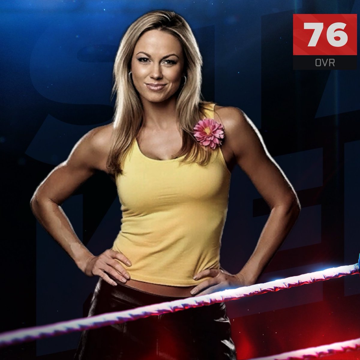 BanksVisualls's tweet photo. New Custom Stacy Keibler Render by me now on the CC! 

#WWE2k26 https://t.co/MlnrISUPmu