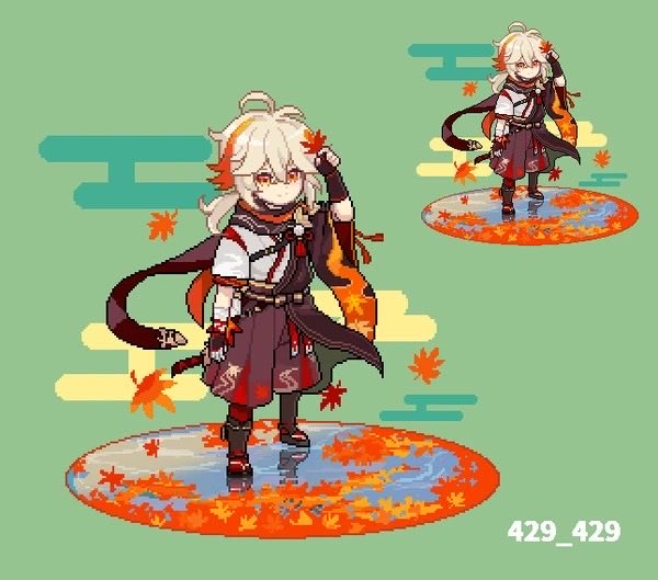 過去絵を見直して最近この台座タイプのドットが描けなくなってて限界を感じてきています。
久しぶりに描こうかな…