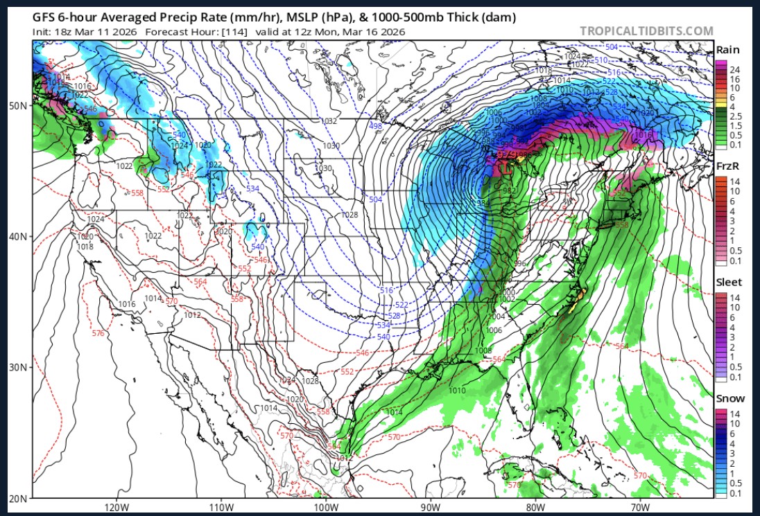 Coolest frame from the last GFS run day 13