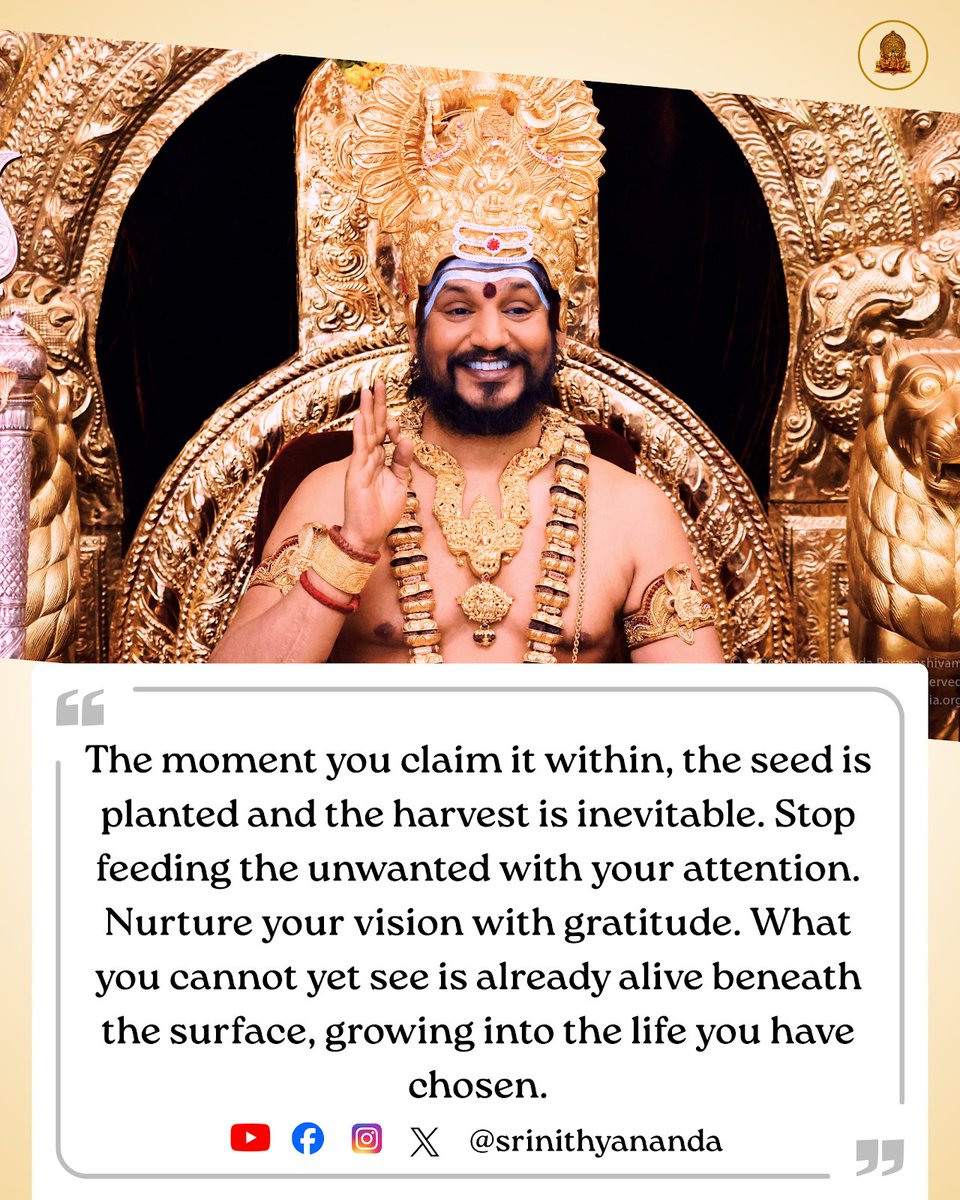 KailasaToronto's tweet photo. Every thought charged with emotion, every assumption you accept as truth, is dropped into the fertile soil of your subconscious — and once planted, it grows whether you notice it or not. https://t.co/alA0UCJZy2