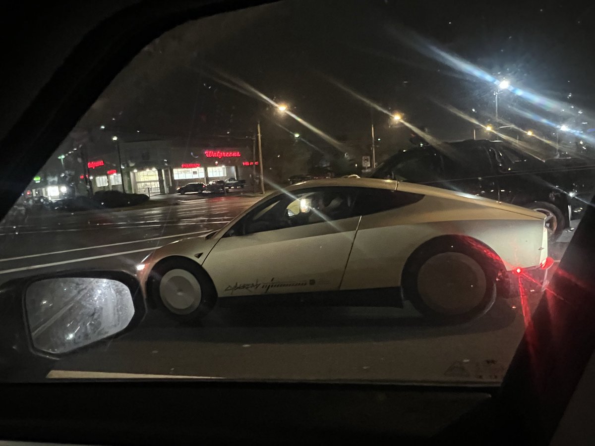 dpbuffalo's tweet photo. a Cybercab by @Tesla  is a dedicated, fully autonomous two-seater robotaxi with no steering wheel or pedals found running around Buffalo near airport https://t.co/72mjwU1UWn