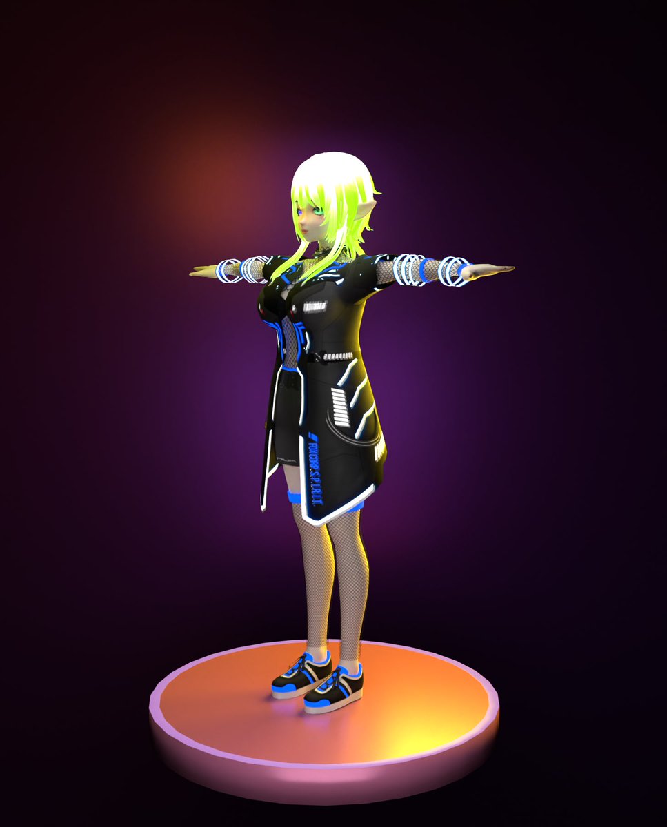 michaelaseren's tweet photo. Completed a custom Vrchat Avatar for @XanthiaRen !!
.
.
.
.
.
#VRChat #3DModel #3dmodeling #customavatar #artist #Commission #comissionsopen https://t.co/EvFEVCWm4X