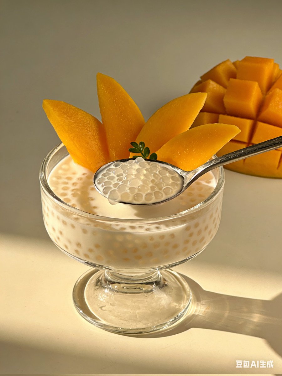 sisi19325523's tweet image. Coconut mango sago. Refreshing, sweet and creamy, perfect summer Chinese dessert.
椰汁芒果西米露，清爽香甜，夏日中式甜品天花板。
#ChineseDessert #MangoSago #SweetTreat