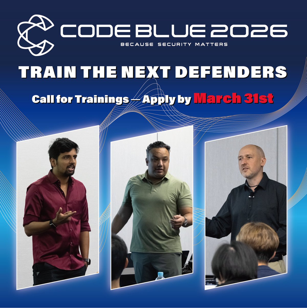 CODE BLUE tweet media