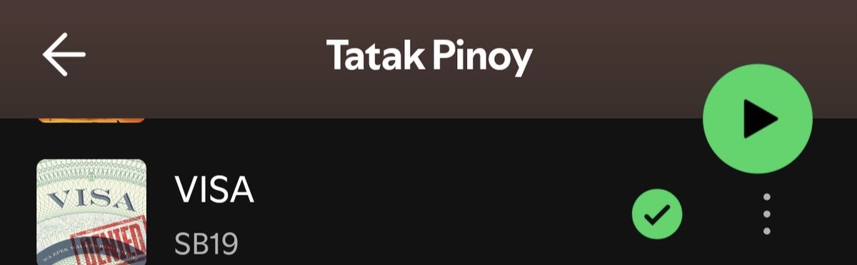 sb19_spotify's tweet photo. 🔥 BIG NEWS, A’TIN! 🔥

Nagsisimula nang magkaroon ng bisa because VISA has officially landed on Spotify’s TATAK PINOY playlist! 🇵🇭🎶

Let’s flood the streams and keep the momentum going.
▶️ Stream
💚 Save
📢 Share

Let the world hear what Filipino talent sounds like. Keep streaming VISA! ✨

https://t.co/oejIxIjnwi

@SB19Official
#StreamVISA #SB19 #TatakPinoy