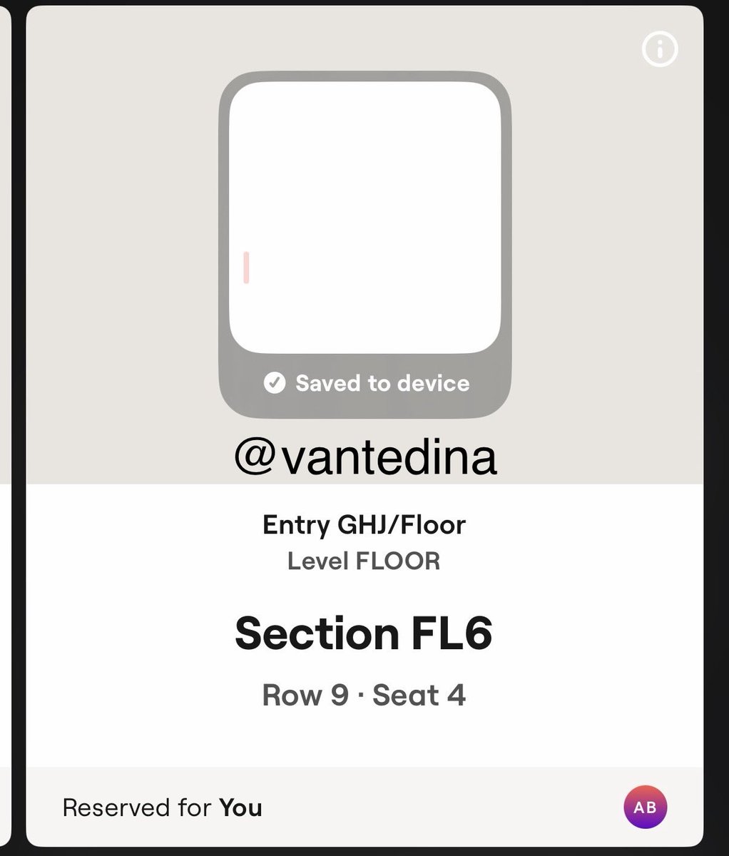 VanteDina's tweet photo. SELLING ONE TICKET TO BTS ARLINGTON DAY TWO AUG 16 FLOOR SEAT ROW 9 SEAT 4 SECTION 6 AT FACE VALUE!!! PLEASE DM ME IF INTERESTED (you will be sitting with me and my friends hehe)
#WTS #BTSTOUR #ARIRANG #BTSTEXAS https://t.co/bfT7hS1Cad