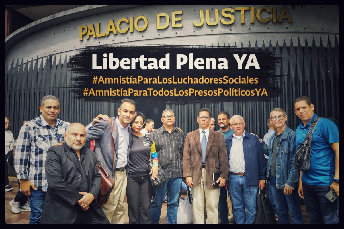 Exigimos la amnistía inmediata para los luchadores sociales. Nunca debieron estar presos, ni condenados... Nunca cometieron delitos... 
#LiberenTodosLosPresosPoliticos
#AmnistiaYa