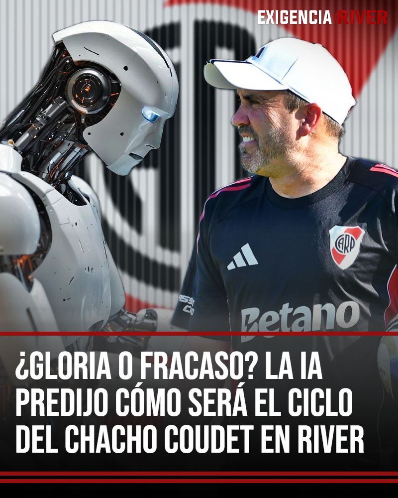 ¿Triunfará o fracasará? Así le irá al Chacho en su primer año según la inteligencia artificial. La nota completa en el primer comentario y en las historias de IG y FB 👇
