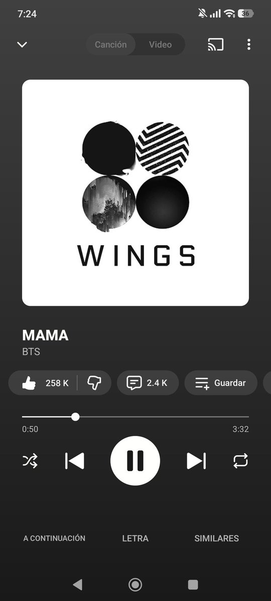 Mi mayor fantasía es que el 10 de Mayo los bitis nos den esta joya de canción pero ahora versión ot7 (si es que no hay presentaciones en solitario en la gira)