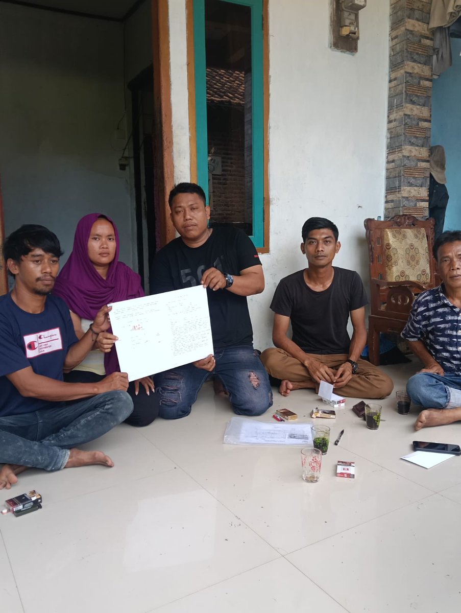 Satlantas Polres Serang melaksanakan penyelesaian laka lantas dengan Restirative Justice