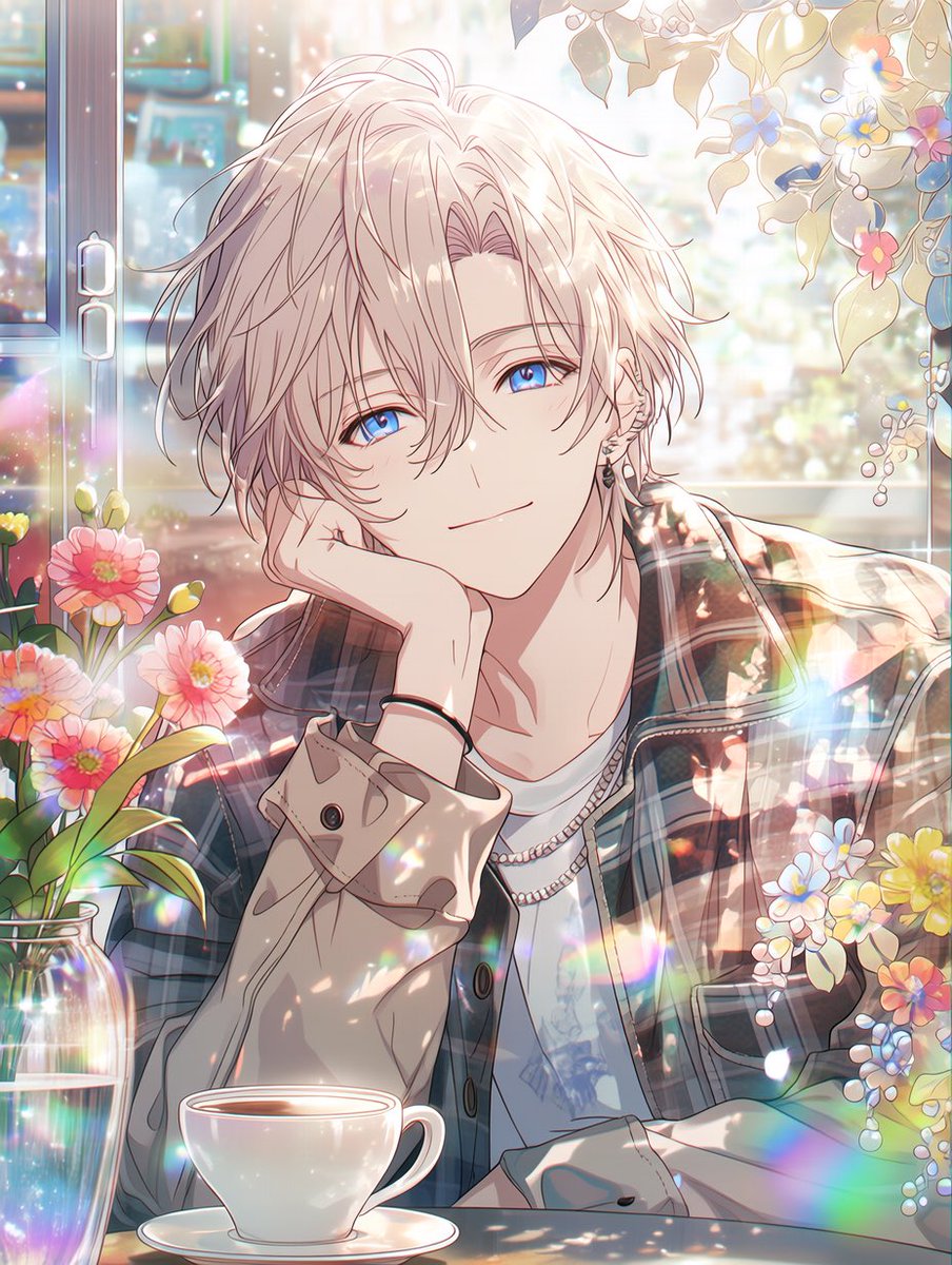 LastM07's tweet photo. 「窓辺のラテ」
― やさしい光の中で ― https://t.co/kM5o09odgn