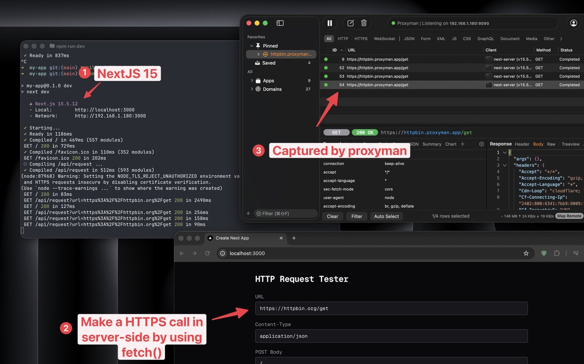Proxyman tweet media