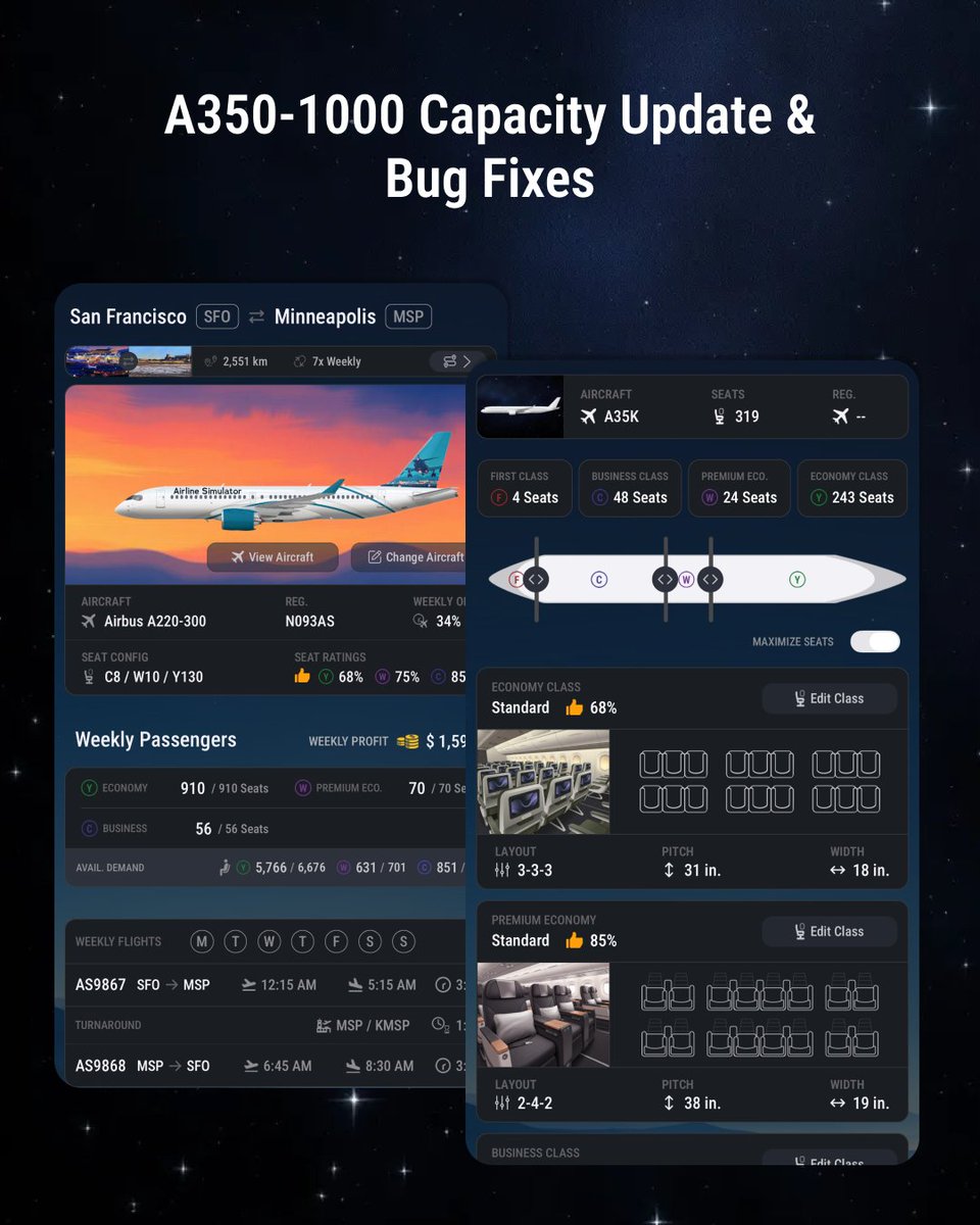 Airline Simulator tweet media