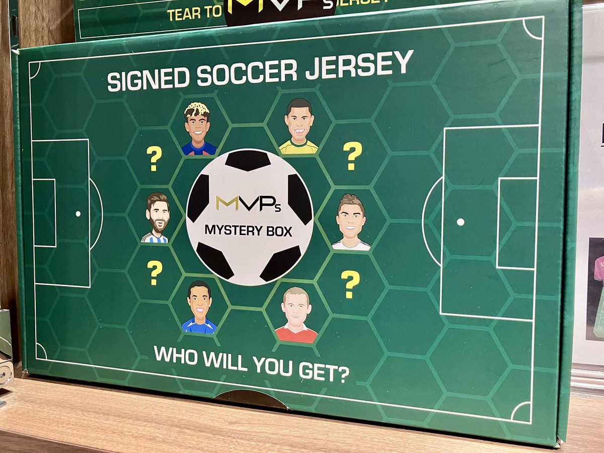 ミント大丸心斎橋店】 MVPs MYSTERY MEMORABILIA BOX SIGNED SOCCER