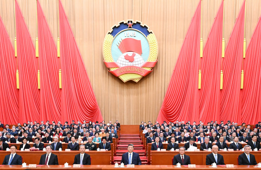 FieldScenery's tweet photo. 3月11日上午，中国人民政治协商会议第十四届全国委员会第四次会议在北京人民大会堂闭幕 https://t.co/zs465rMT33